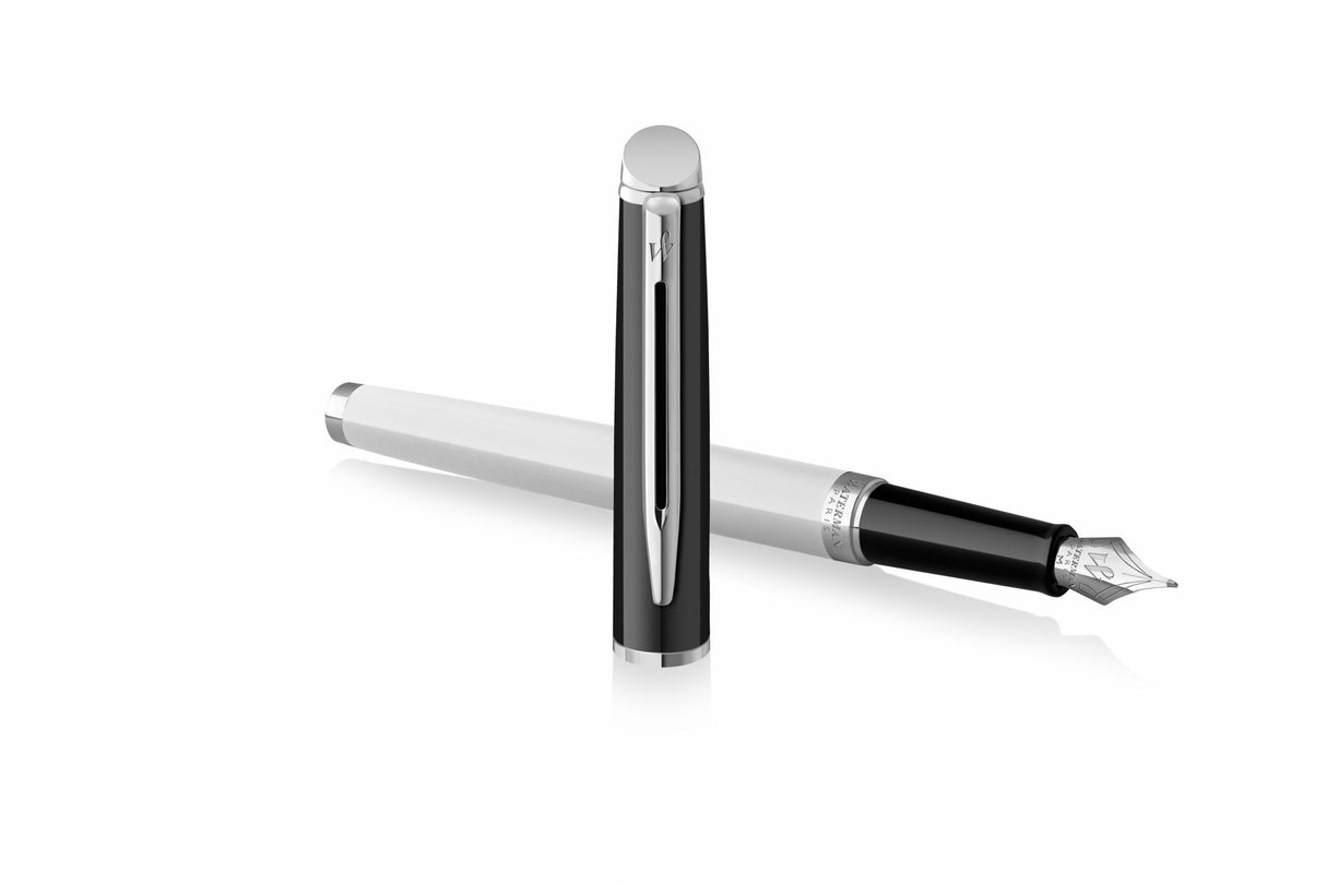 Waterman 2202843 Pluma Estilográfica Negro, Blanco 1 Pieza(S)