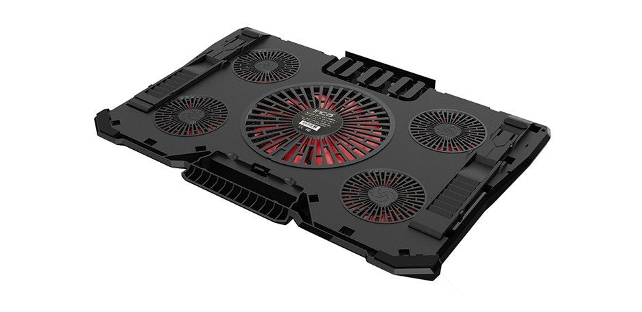 Base Refrigeradora Portatil Inca Arrax Gaming Notebook Cooler 5x Fan
