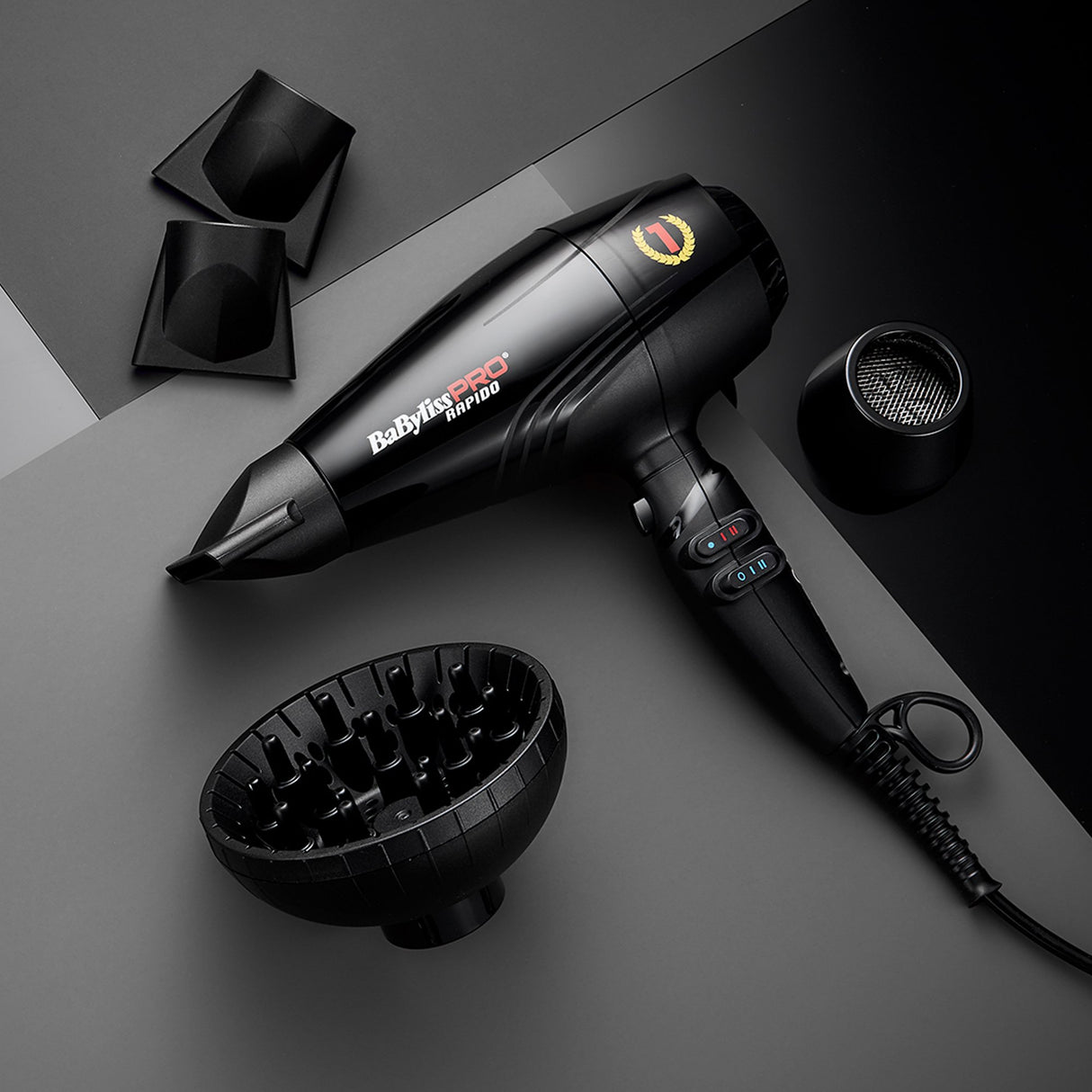 EAN 3030050116472 - BaByliss RAPIDO DRYER secador 2200 W Negro imagen 4