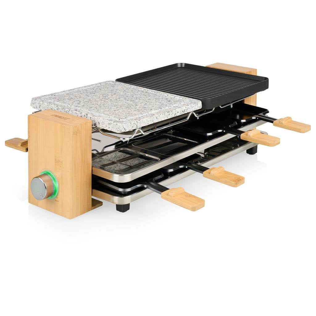 EAN 8712836974999 - Princess 162635 parrilla de interior 8 personas(s) 1300 W Negro, Gris, Madera imagen 1