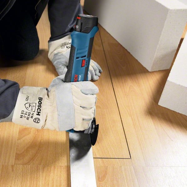 Herramienta Multifuncional Bosch Professional Multicortador Inalámbrico Gop 12 V-28 Solo Professional, 12 Voltios Azul/Negro, Sin Batería Ni Cargador 06018b5001