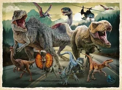 Puzzle Infantil Ravensburger Jurassic World La Vida Encuentra Un Camino 200 Piezas 12001058