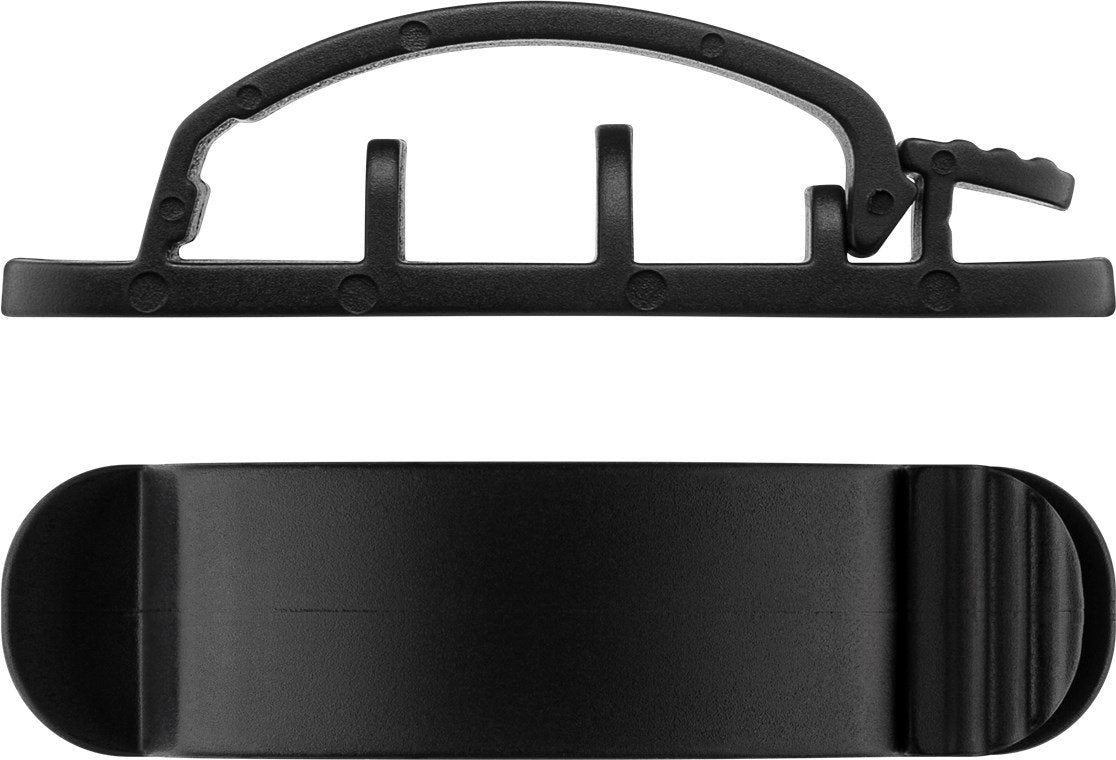 Goobay 70684 Organizador De Cables Clip Para Cable Escritorio/Pared Negro 6 Pieza(S)