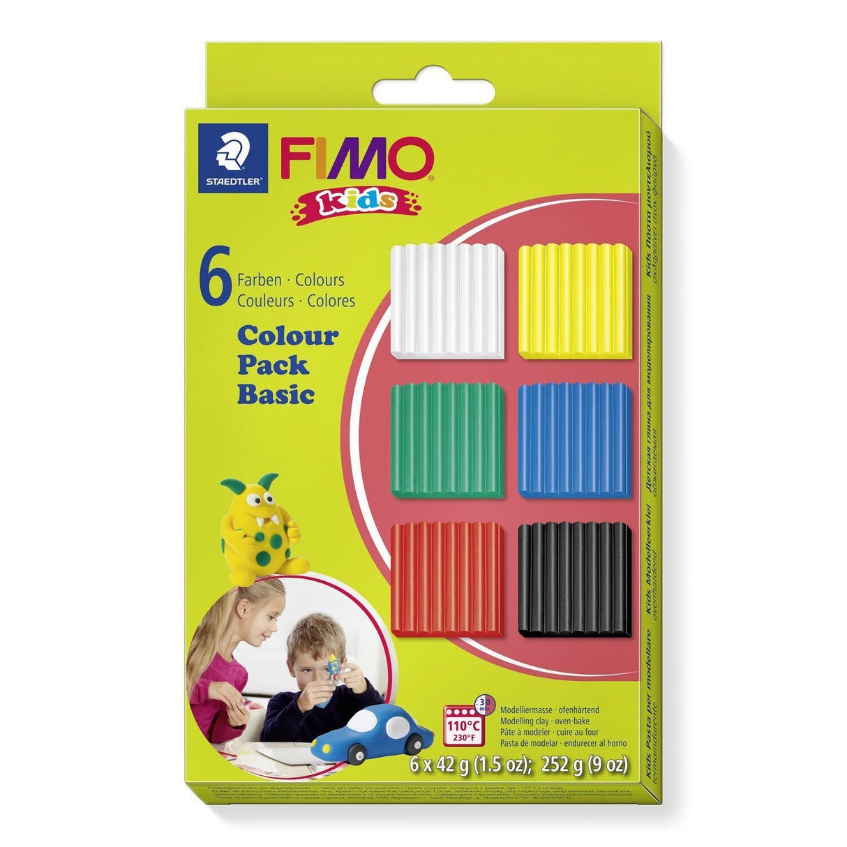 Fimo Set Mod.Masse Fimo Kids Col.Pack Ba