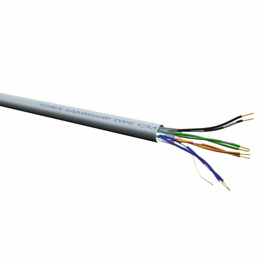 EAN 7611990147731 - ROLINE 21.15.1685 cable de red Gris 300 m Cat6a U/UTP (UTP) imagen 1