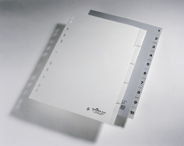 Regimro De Números Duradero Pemañas En Relieve A4 1-10 Cubierta Completa De Pp