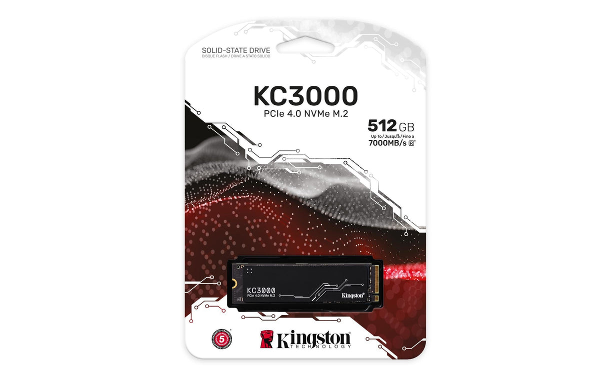 EAN 0740617324402 - Kingston Technology KC3000 512 GB PCI Express 4.0 3D TLC imagen 4
