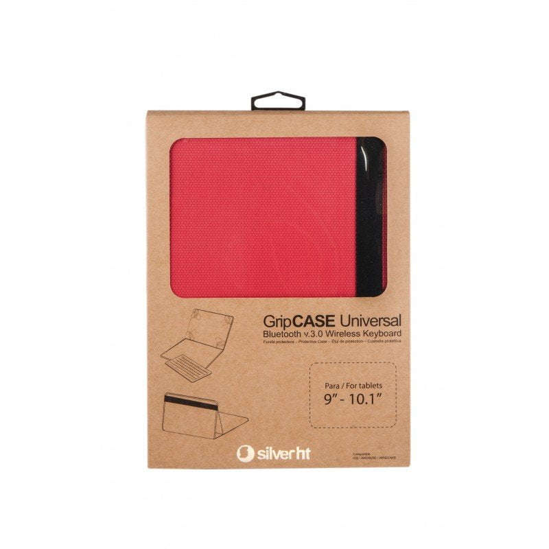 EAN 8420738191450 - SilverHT 111914540199 teclado para móvil Bluetooth Rojo, Blanco imagen 5