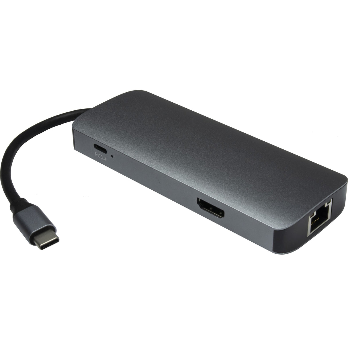 EAN 4260455649315 - Inter-Tech H-428 USB 3.2 Gen 1 (3.1 Gen 1) Type-C 5000 Mbit/s Negro imagen 1