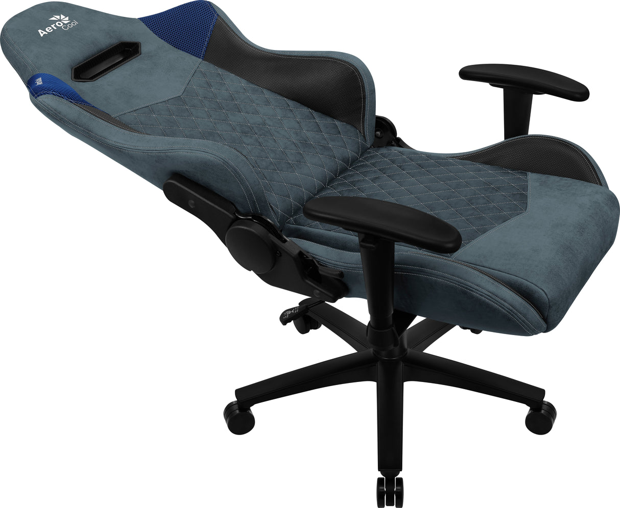 EAN 4710562751130 - Aerocool DUKE AeroSuede Silla para videojuegos universal Negro, Azul imagen 6