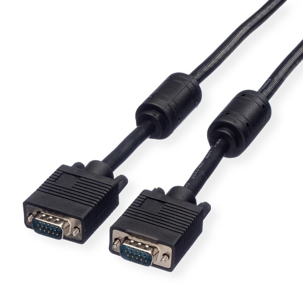 EAN 7611990192243 - ROLINE 11.04.5653 cable VGA 3 m VGA (D-Sub) Negro imagen 1