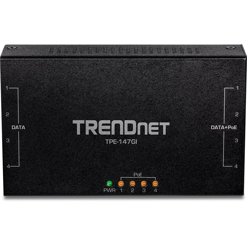 EAN 0710931161724 - Trendnet TPE-147GI adaptador e inyector de PoE Gigabit Ethernet imagen 4