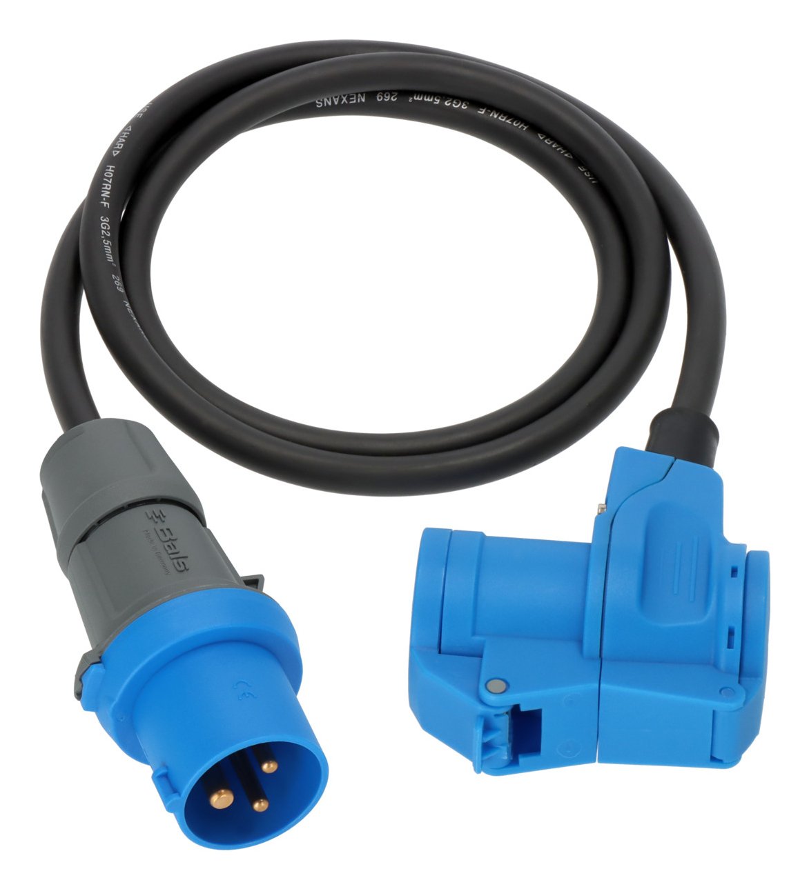 EAN 4007123701100 - Brennenstuhl 1133920525 base múltiple 1,5 m 1 salidas AC Exterior Azul, Negro imagen 1