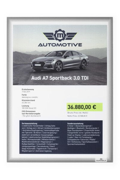 Dokumentenhüllen Autoadhesivo A4 Gris