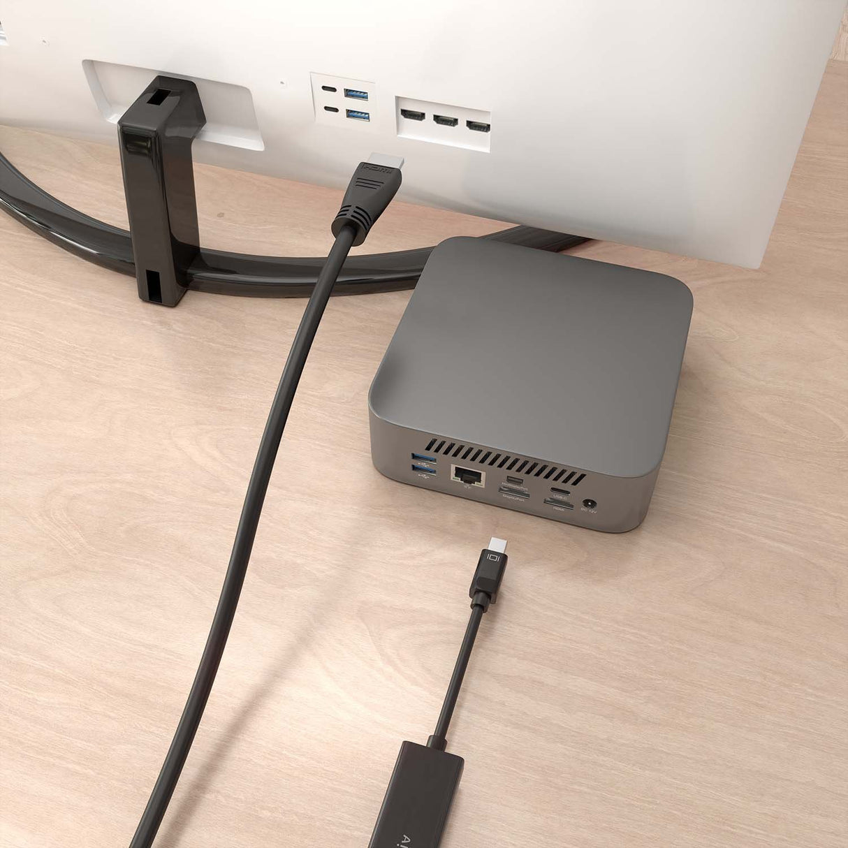 EAN 8435739902028 - AISENS A125-0890 adaptador de cable de vídeo 5 m Mini DisplayPort HDMI tipo A (Estándar) imagen 5