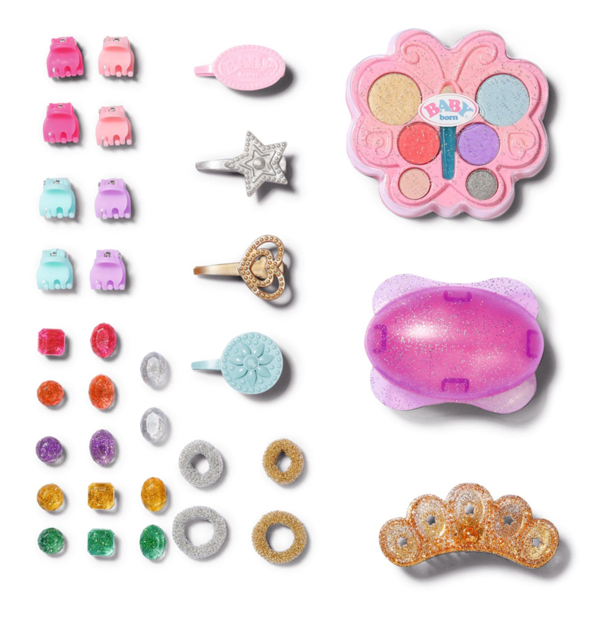 EAN 4001167835432 - BABY born Sister Styling Head Princess Doll make-up & hair styling set imagen 4
