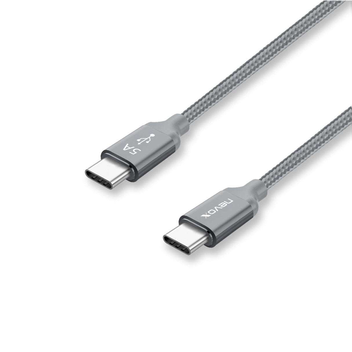 Daten- Und Ladekabel Usb-C 2.0 > Usb-C 2.0 Grau, 1 Meter