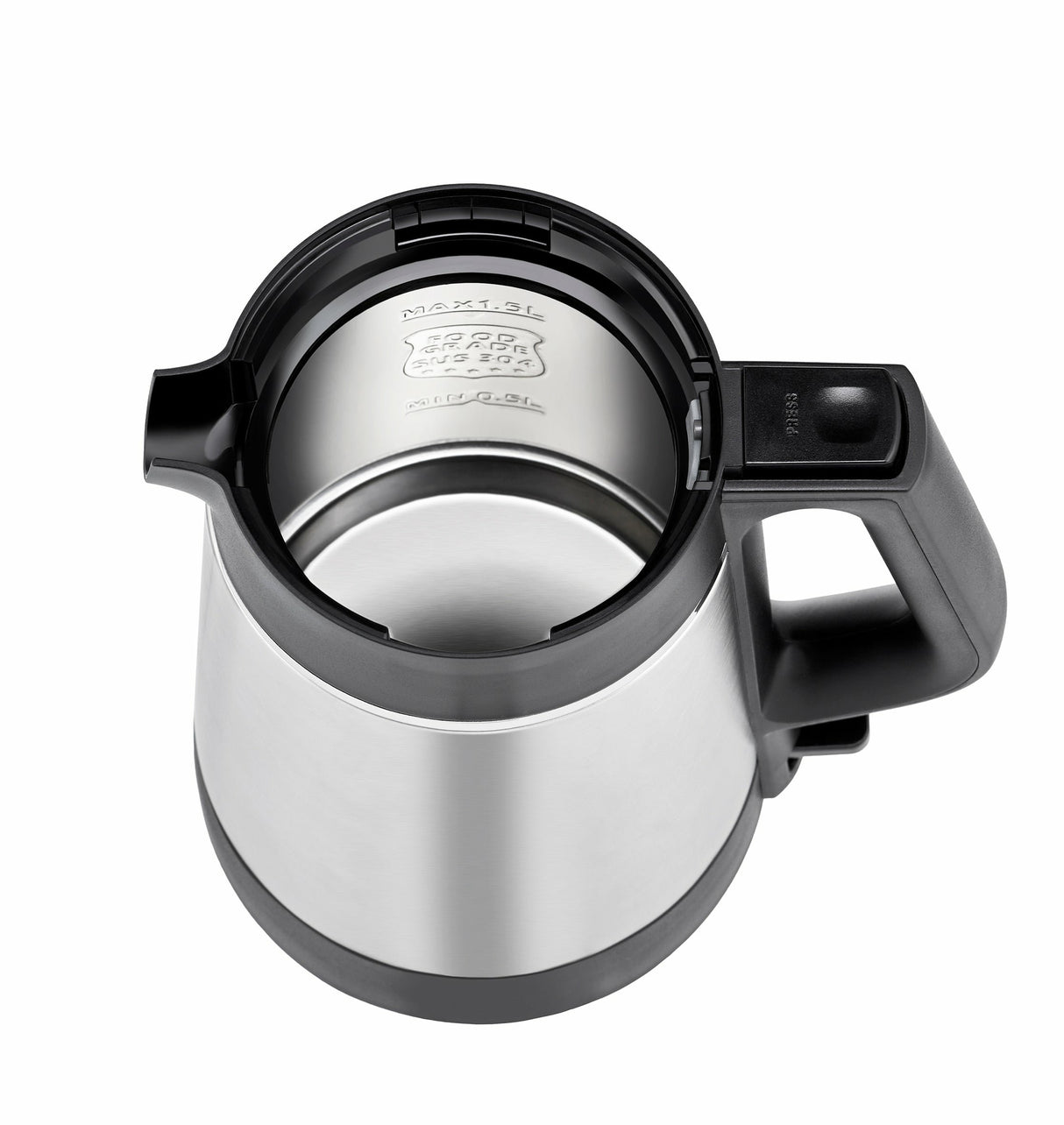 EAN 4011689187155 - Unold 18715 tetera eléctrica 1,5 L 1800 W Negro, Acero inoxidable imagen 6