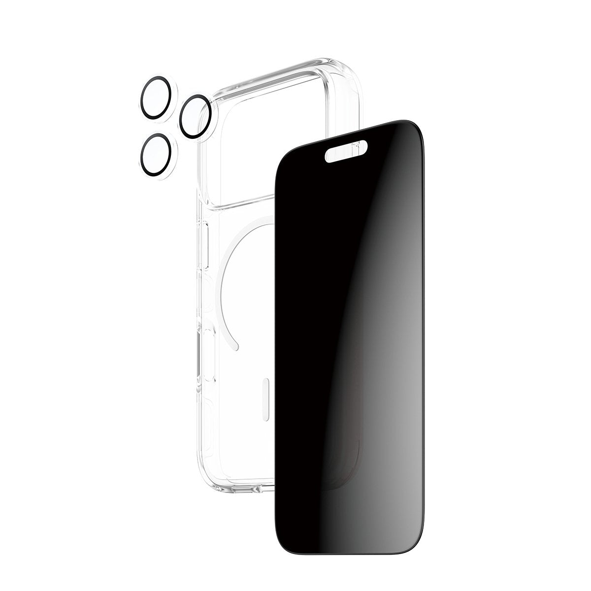EAN 5715685027437 - PanzerGlass ® | CARE by ® 3-in-1 Flagship Privacy Bundle iPhone 17 Pro Protector de pantalla Apple 1 piez imagen 5