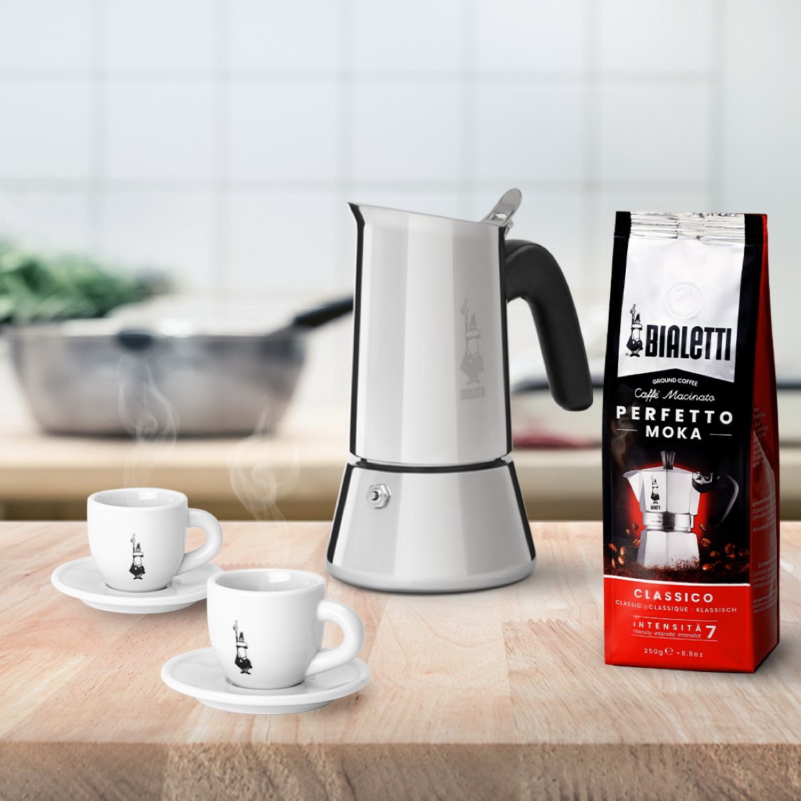 Cafetera Italiana Bialetti Venus Box 6tzs