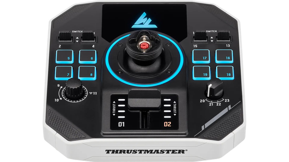 EAN 3362932916741 - Thrustmaster Sol-R 2 HOSAS Space Sim Duo Negro, Blanco USB Palanca de vuelo Analógico/Digital PC imagen 3