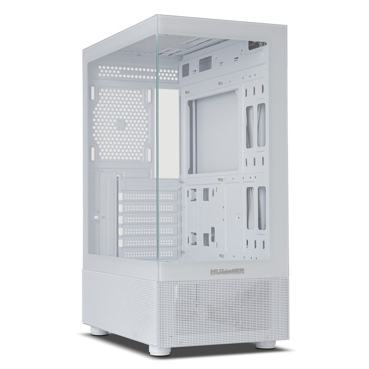 EAN 8436587974632 - NOX Hummer NXHUMMERVSNWH carcasa de ordenador Midi Tower Blanco imagen 2
