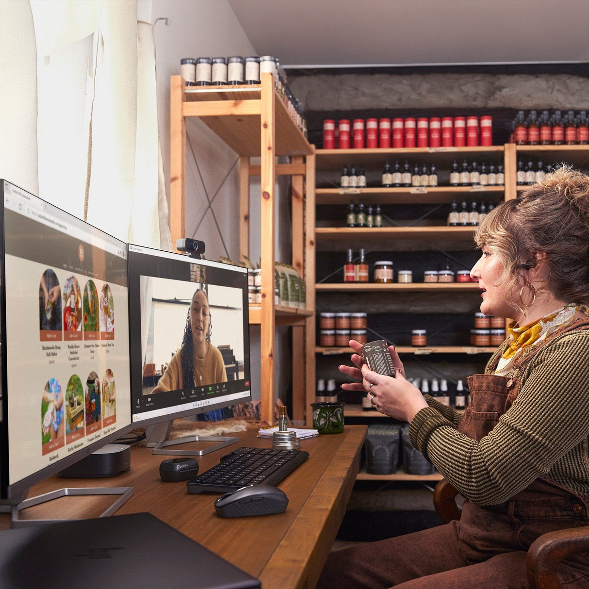 EAN 0197497053913 - Poly Voyager Free 60+ UC M Carbon Black Earbuds +BT700 USB-C Adapter +Touchscreen Charge Case Auriculares imagen 4