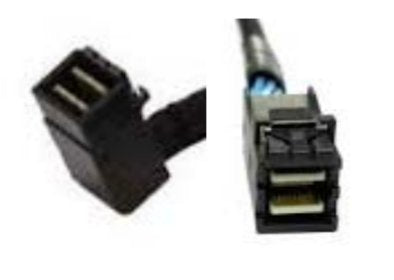 Intel Axxcbl650hdhrt Cable Kit Minisas Hd 650mm Straight To Right Angle Connector Tall 27mm