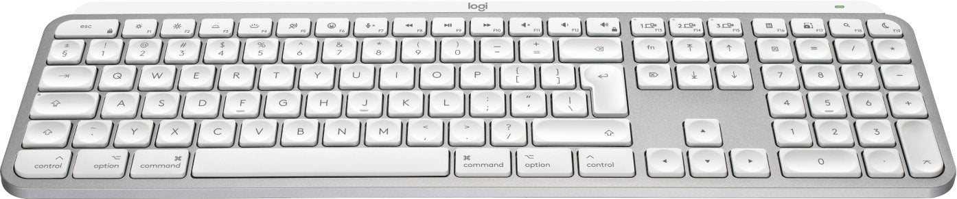 EAN 5099206114630 - Logitech MX Keys S for Mac teclado Oficina RF Wireless + Bluetooth QWERTY Internacional de EE.UU. Alumini imagen 2