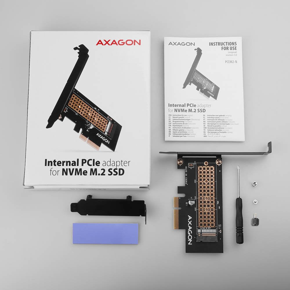 EAN 8595247904331 - Axagon PCEM2-N tarjeta y adaptador de interfaz Interno M.2 imagen 8