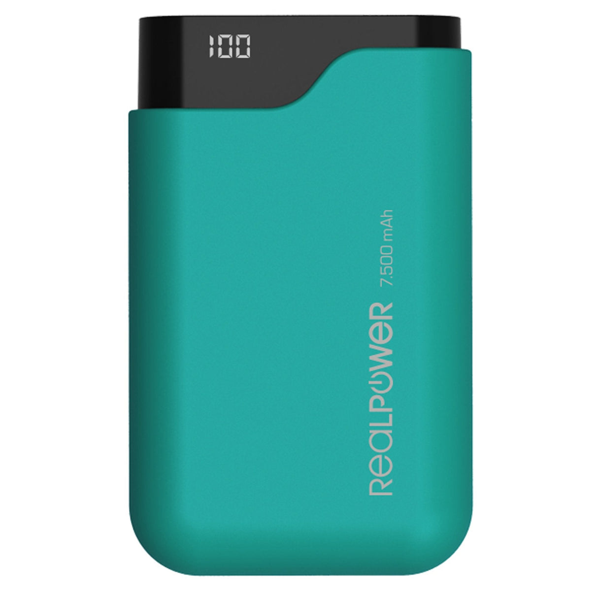 Powerbank Realpower Grün Type-C 7500