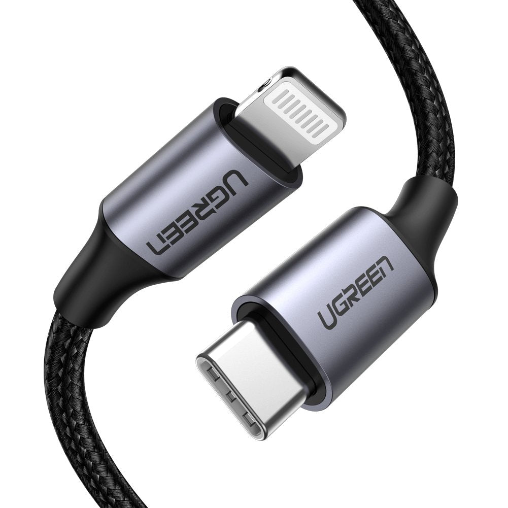 Cable Ugreen Lightning To Type-C 1m Black