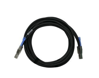 EAN 0885022012824 - QNAP CAB-SAS30M-8644 cable Serial Attached SCSI (SAS) 3 m Negro, Metálico imagen 1