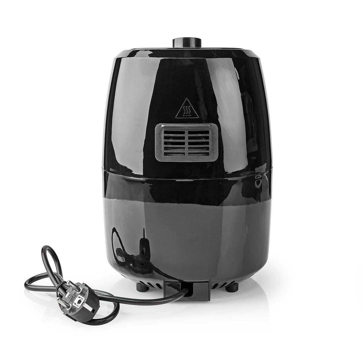 EAN 5412810324477 - Nedis KAAF120FBK freidora Sencillo 2,4 L Independiente 1000 W Freidora de aire caliente Aluminio, Negro imagen 3