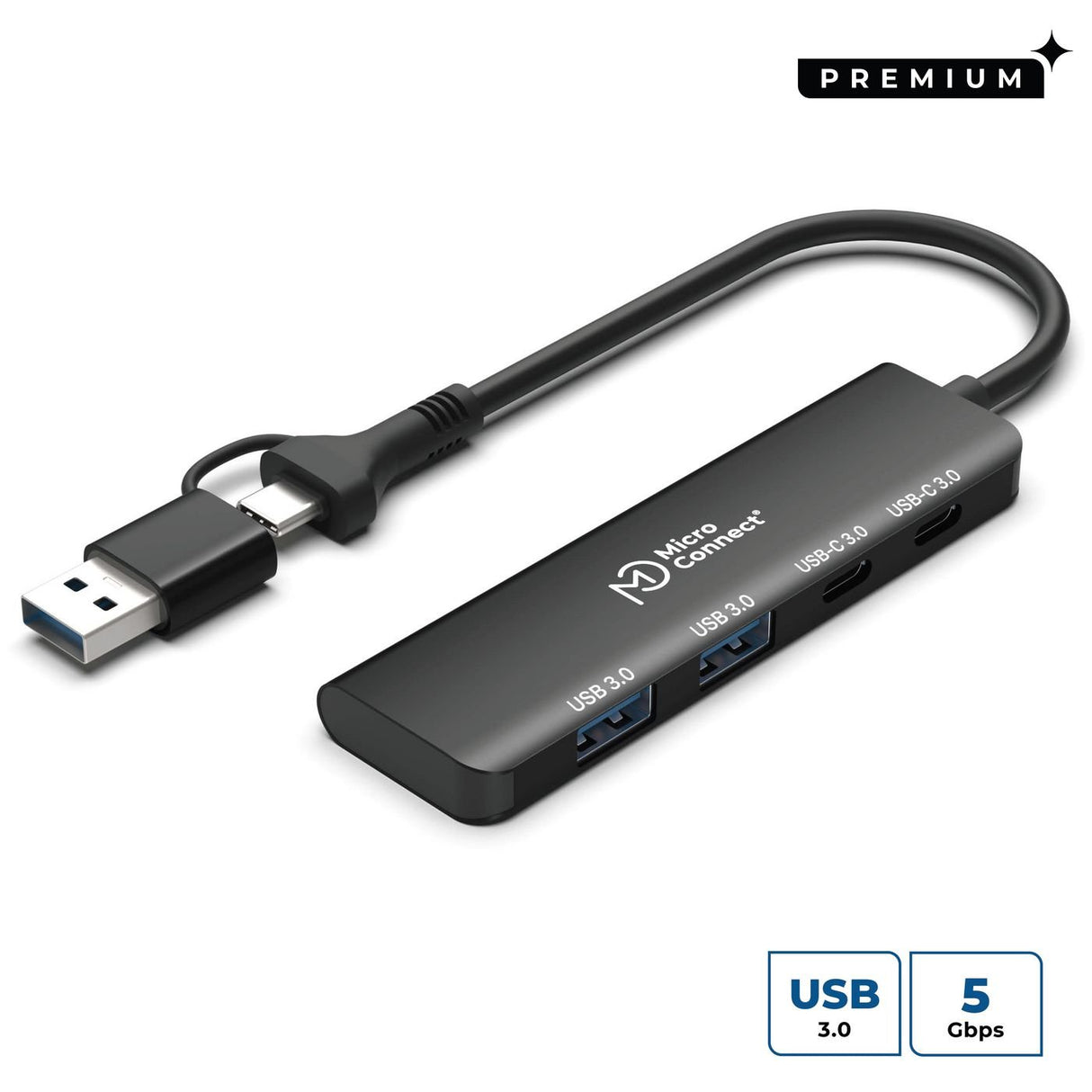 EAN 5715063352151 - Microconnect UC0066-5G-USB-C-4IN1 hub de interfaz imagen 1