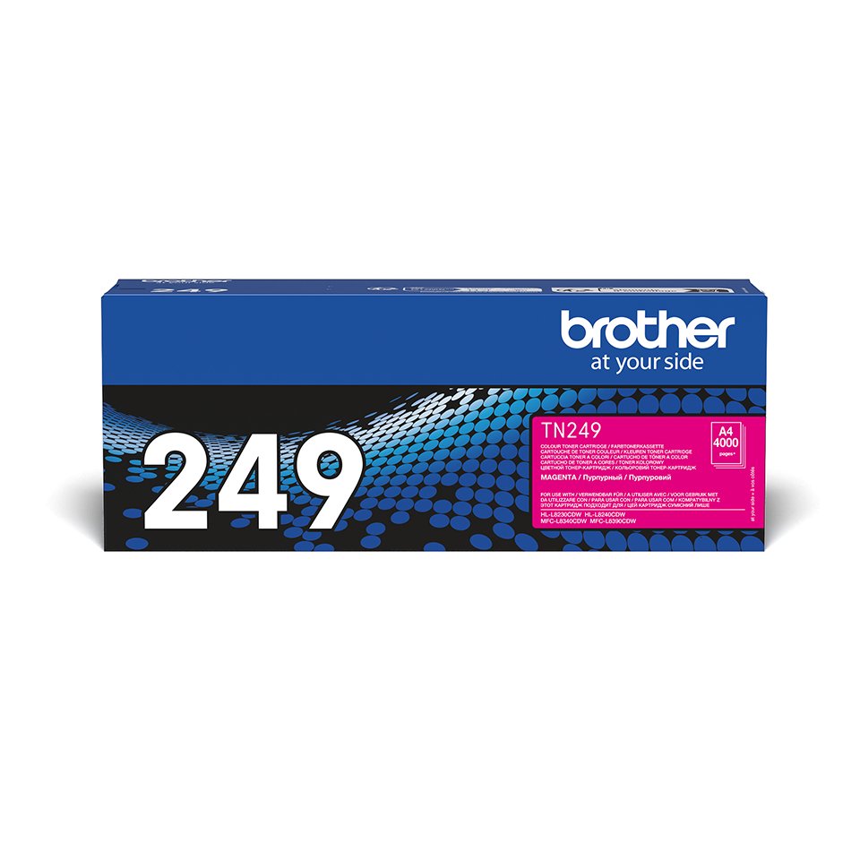 EAN 4977766821841 - Brother TN-249M cartucho de tóner 1 pieza(s) Original Magenta imagen 1