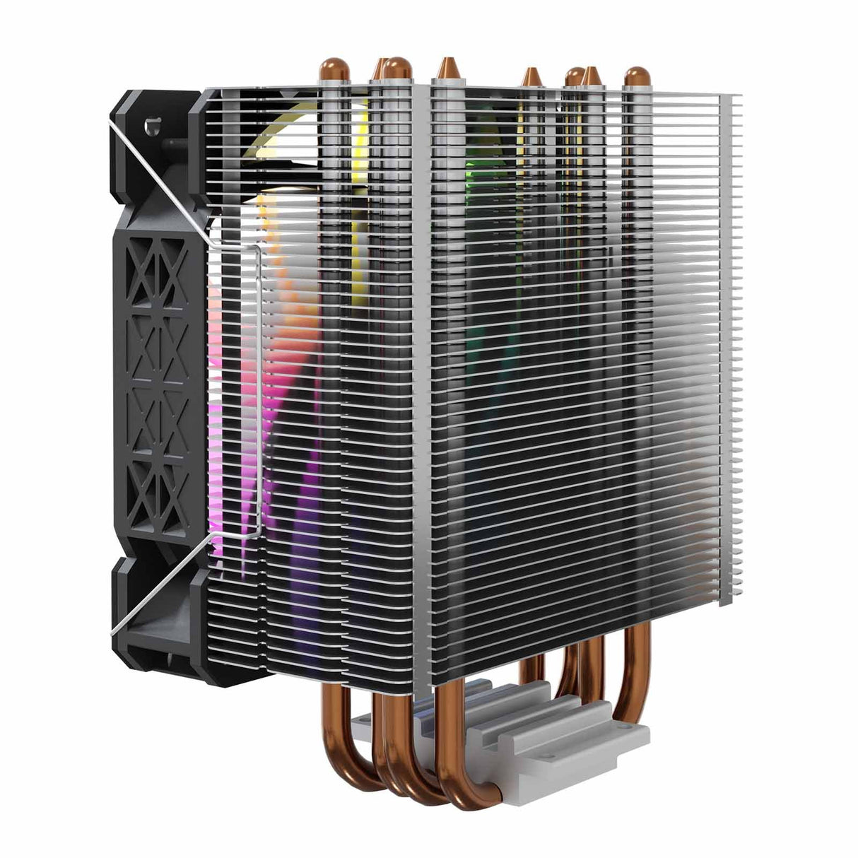 EAN 5901986048787 - Savio SAVGCOVORTEXX2ARGB sistema de refrigeración para ordenador Conjunto de chips Refrigerador de aire 1 imagen 8