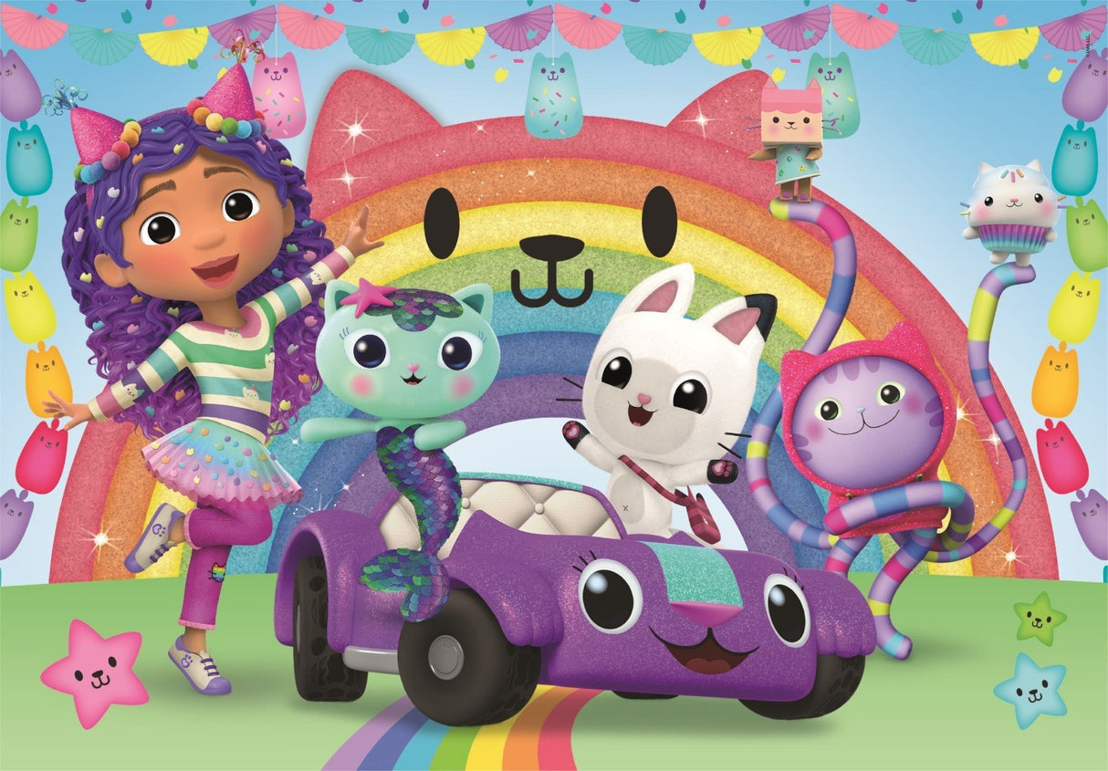 Puzzle La Casa De Muñecas De Gabby 2x60pzs