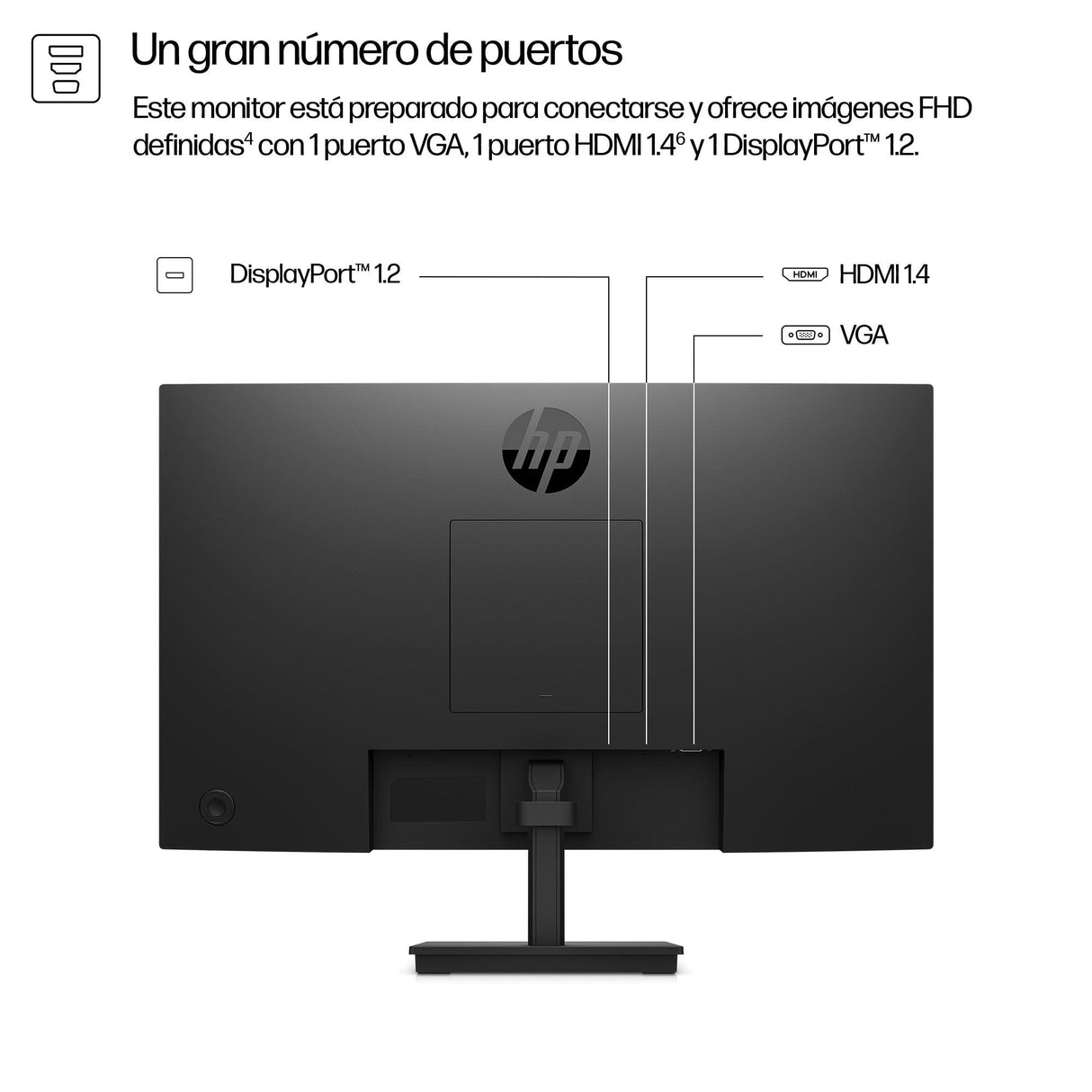EAN 0198122621200 - HP Series 3 Pro 23.8 inch FHD Monitor - 324pf pantalla para PC 60,5 cm (23.8") 1920 x 1080 Pixeles Full H imagen 12