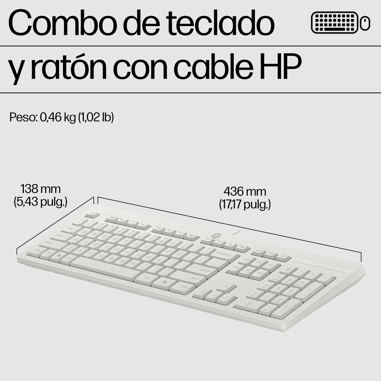 Hp 225 Wired Mouse And Kb G2 Cwh Sp