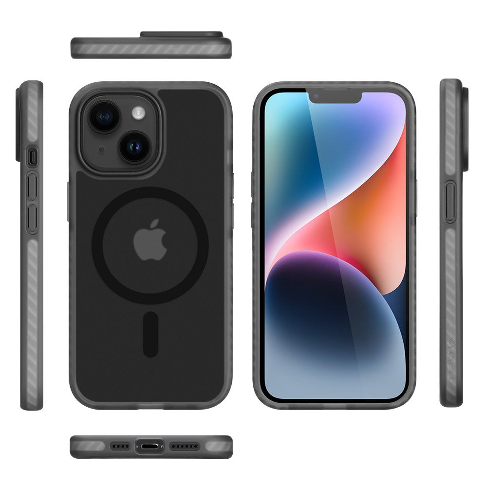 Nevox Styleshell Invisio - Iphone 15 Plus Kompatibel Con Magsafe , Negro