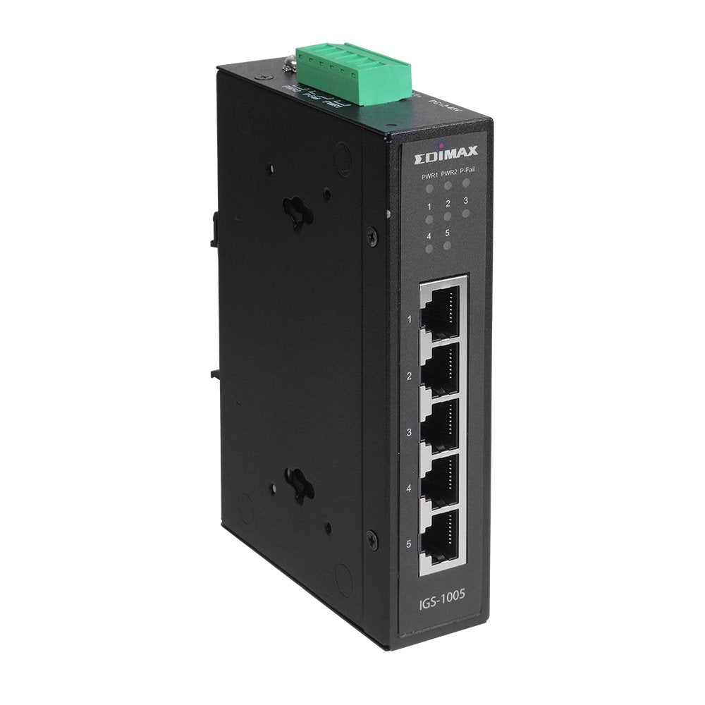 Edimax Igs-1005 Industrial Din-Rail Switch 5xgbe