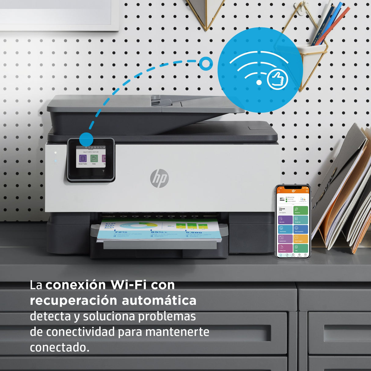 EAN 0195161213915 - HP OfficeJet Pro 9012e All-in-One Prntr Inyección de tinta térmica A4 4800 x 1200 DPI 22 ppm Wifi imagen 7