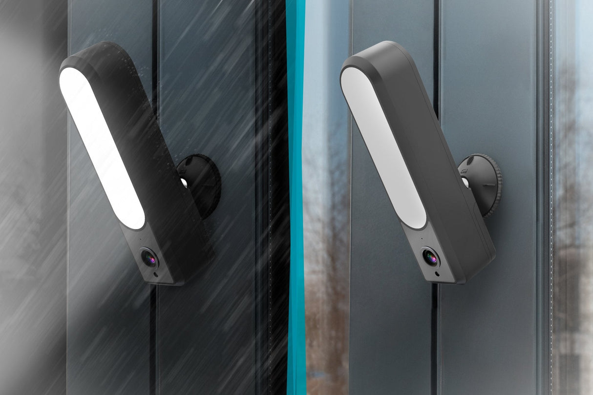 Digitus Cámara Exterior Full Hd Inteligente Con Foco Reflector Led, Wifi Y Control Por Voz