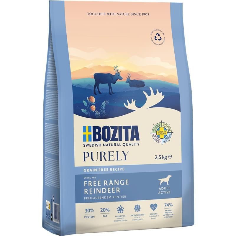 EAN 7311030450714 - Bozita 9117388 comida seca para perros 2,5 kg Adulto Reno imagen 1