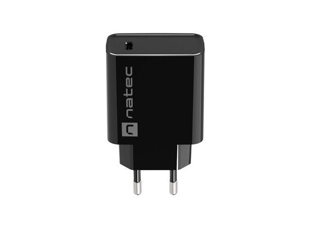 Cargador Usb Natec Ribera Usb-C 20w Pd Negro