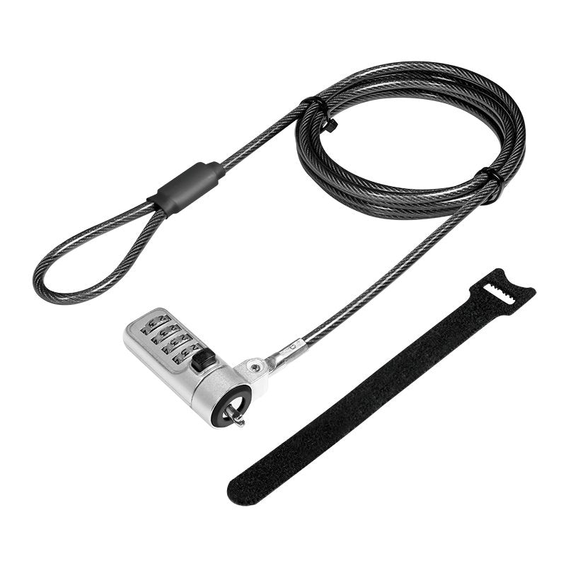 Logilink Nbs010 Cable Antirrobo Negro, Plata