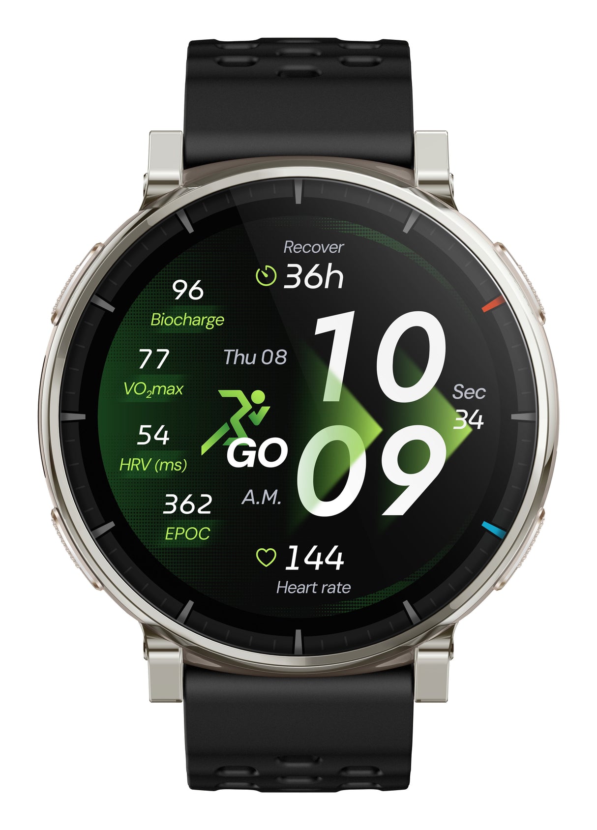 Smartwatch Amazfit Active 3 Premium 1.32" Amoled Táctil Gps Apex Silver