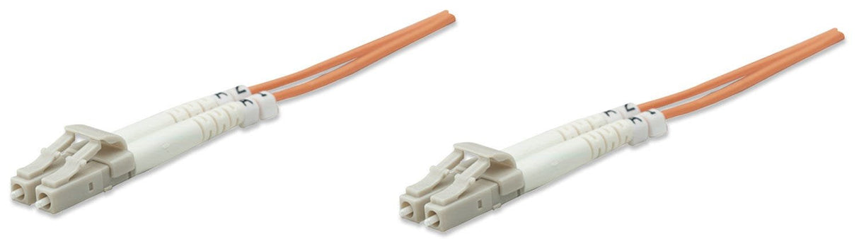 EAN 0766623471206 - Intellinet 1.0m LC M/M Cable de fibra óptica e InfiniBand 1 m Naranja imagen 1