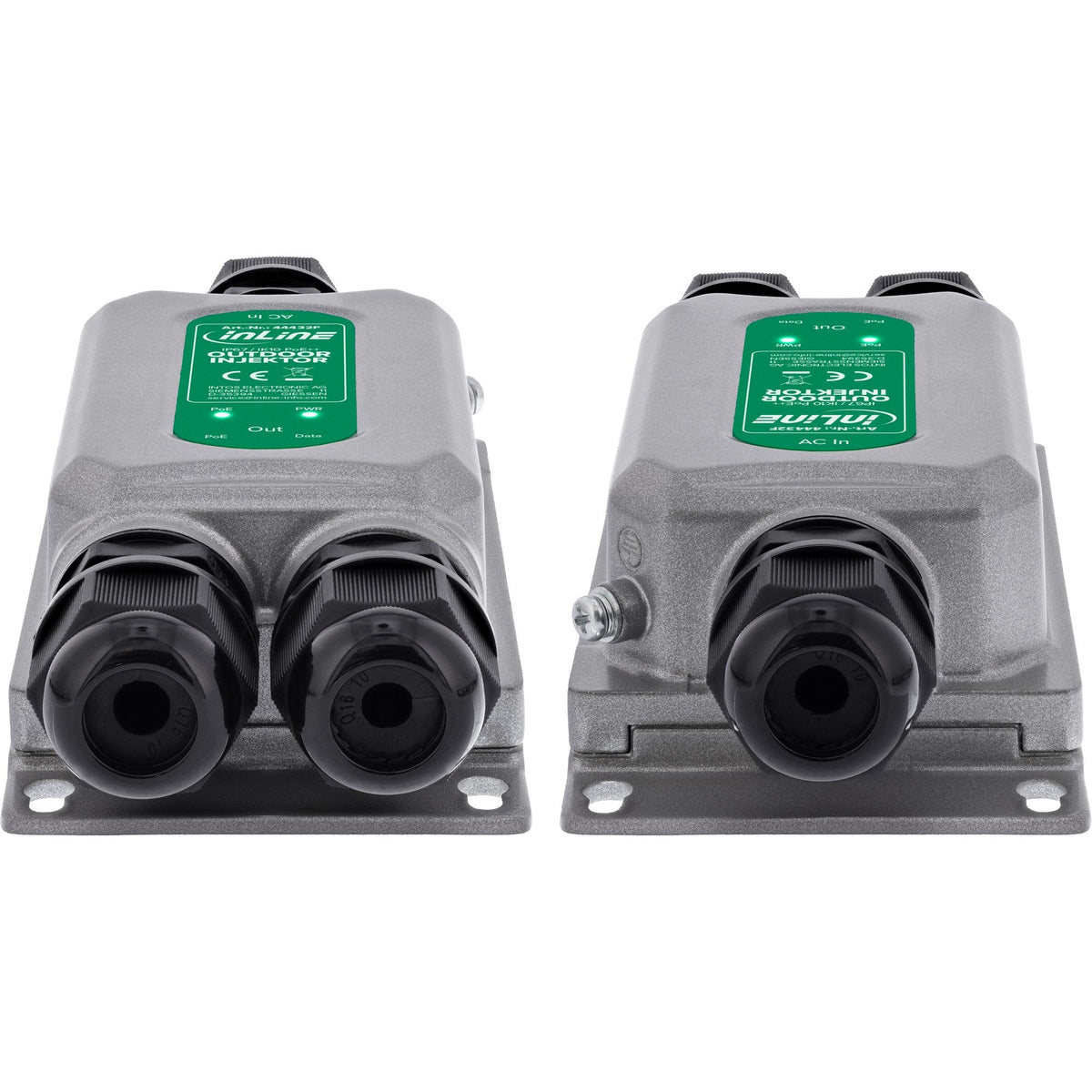 Inyector Poe++ Inline® De 60 W Para Exteriores, 2,5 Gb/S, Protección Ip67 Contra El Polvo Inline®